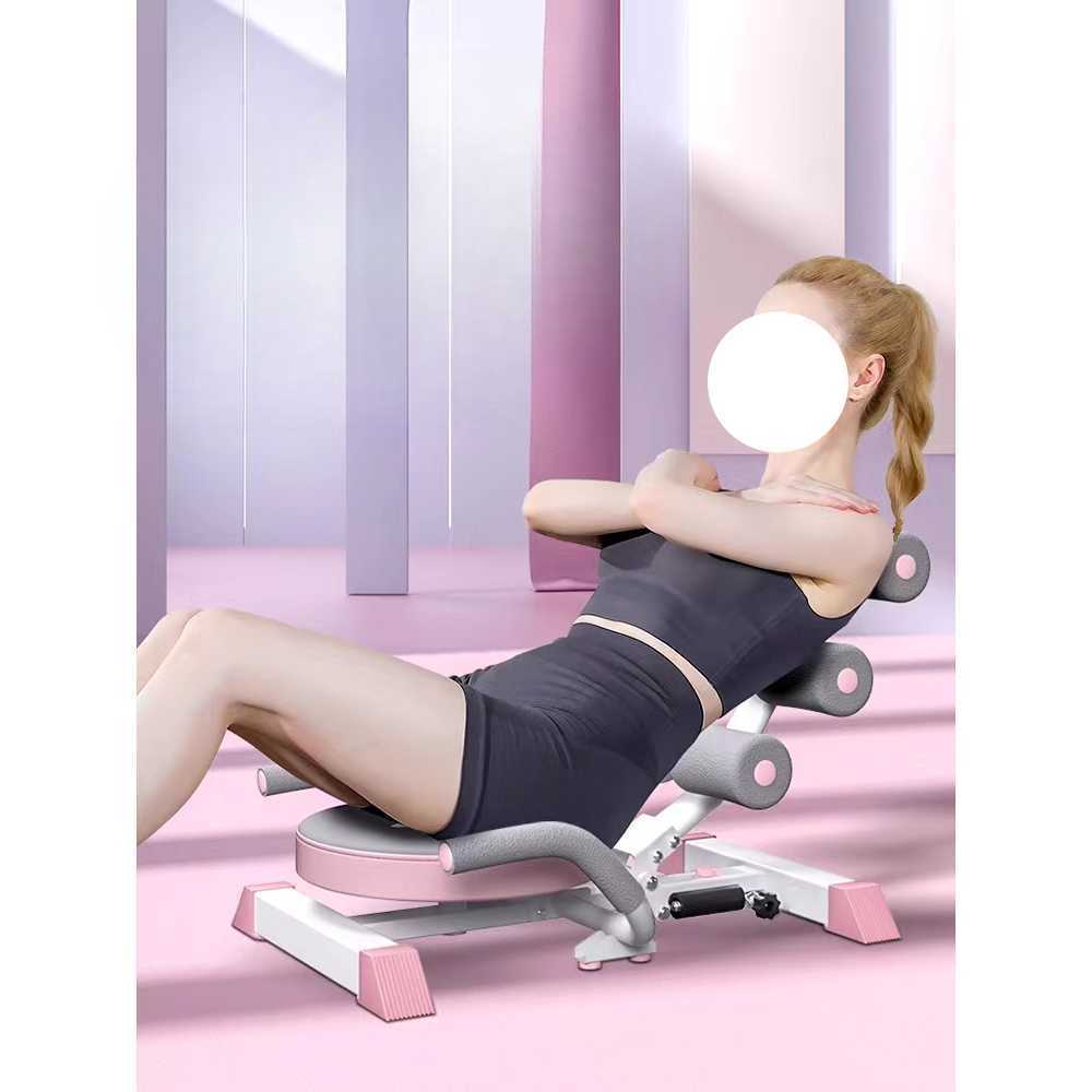 복근 운동기구 접이식 싯업보드 홈트 복부 강화 벤치 핑크 - 상세 이미지 2