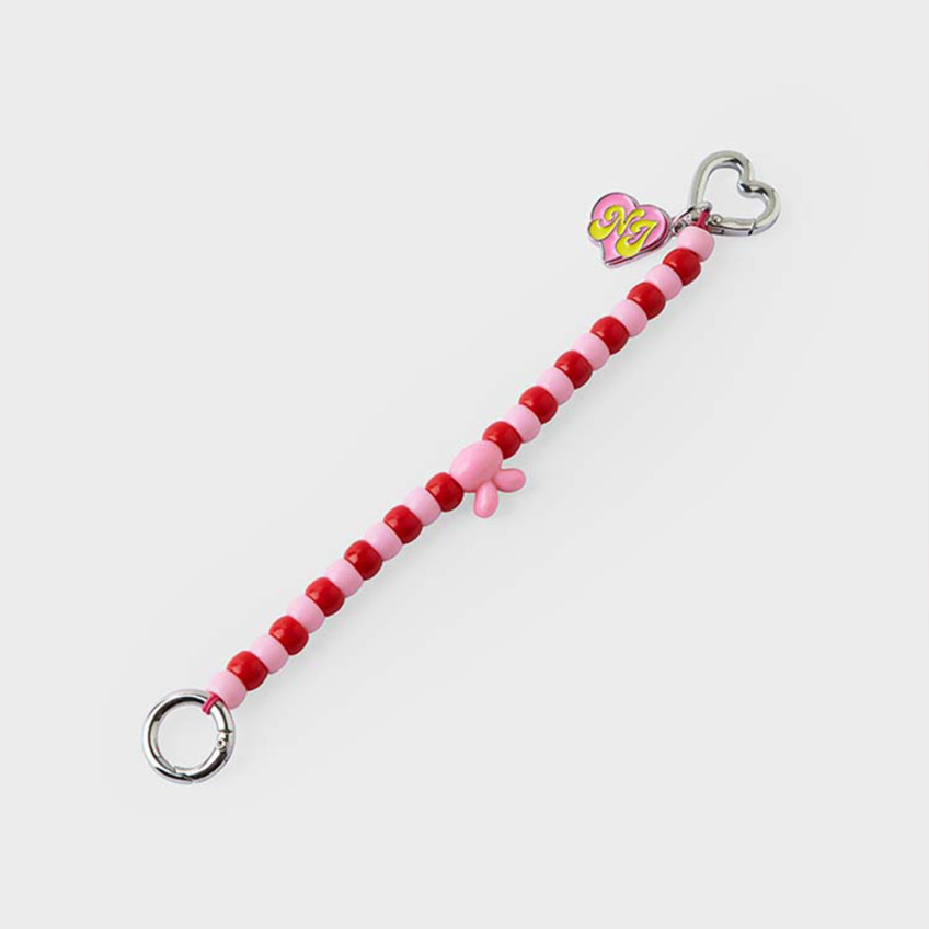 NewJeans Get Up Keyring — Red