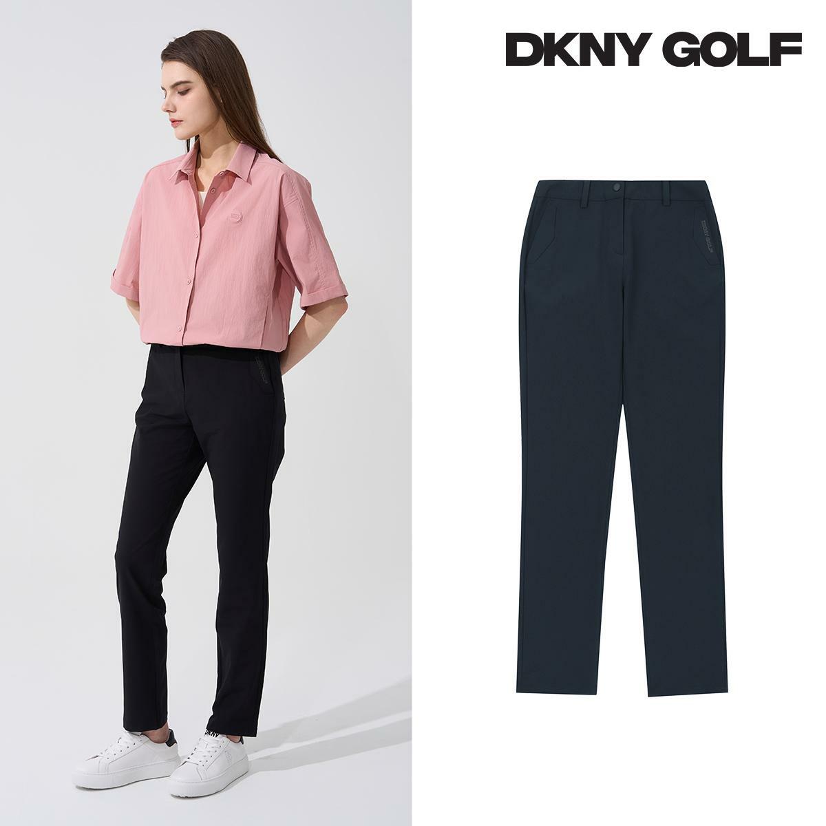 DKNY 골프 여성 트리코트 우븐 팬츠 2종 - 상세 이미지 4