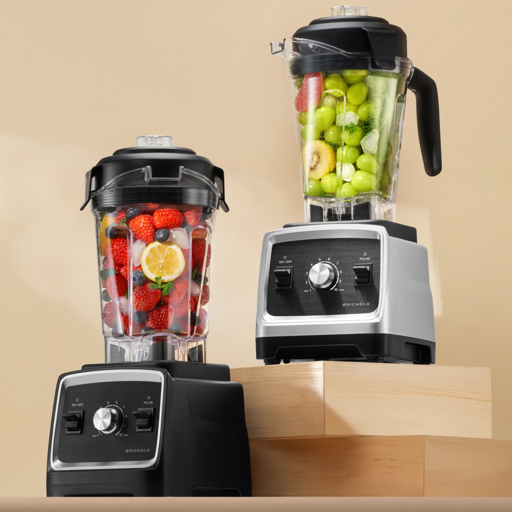 브릭글로 믹서기 초고속 블렌더 대용량 대형 후드믹서 스무디 얼음 강력 타이탄 믹서기