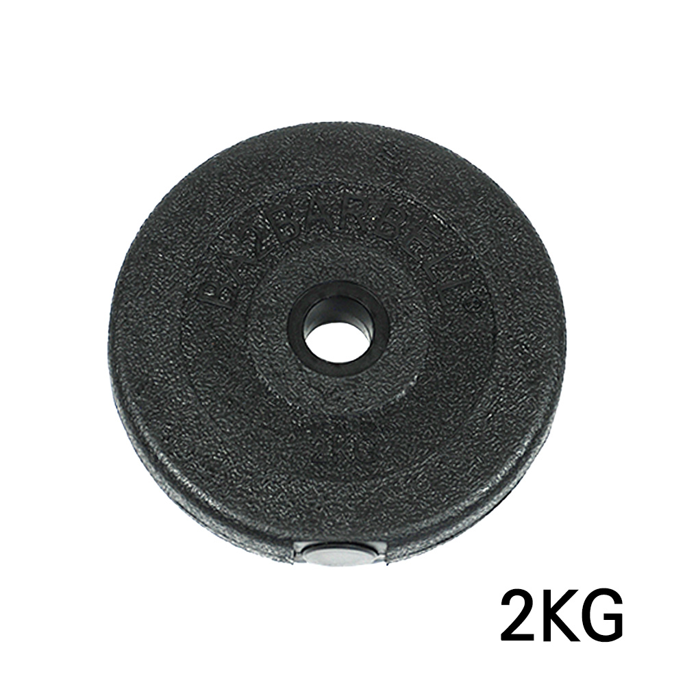 PVC 바벨원판 경량 덤벨 역기 바벨 원판 2kg, 1개 - 상품 이미지