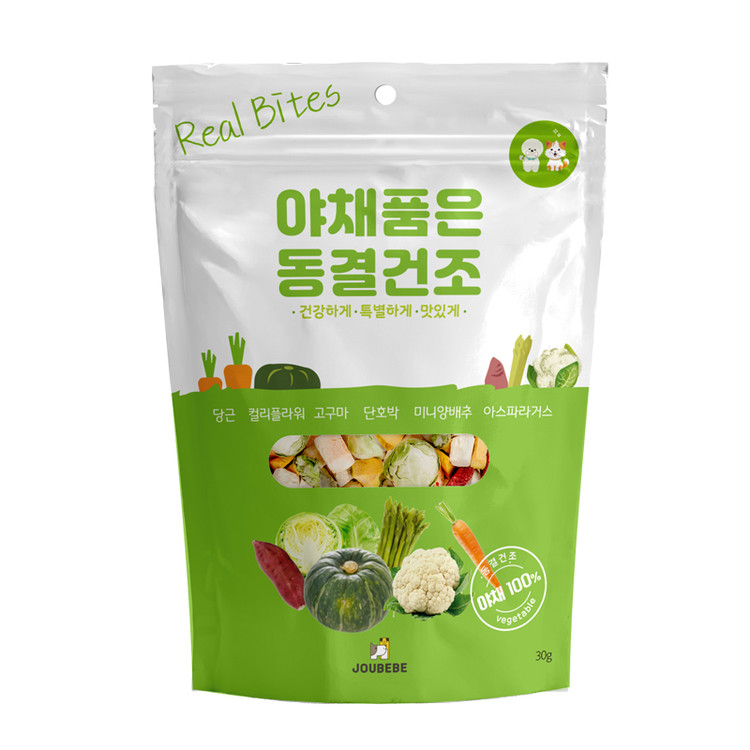 주베베 야채품은 동결건조 30g - 상품 이미지