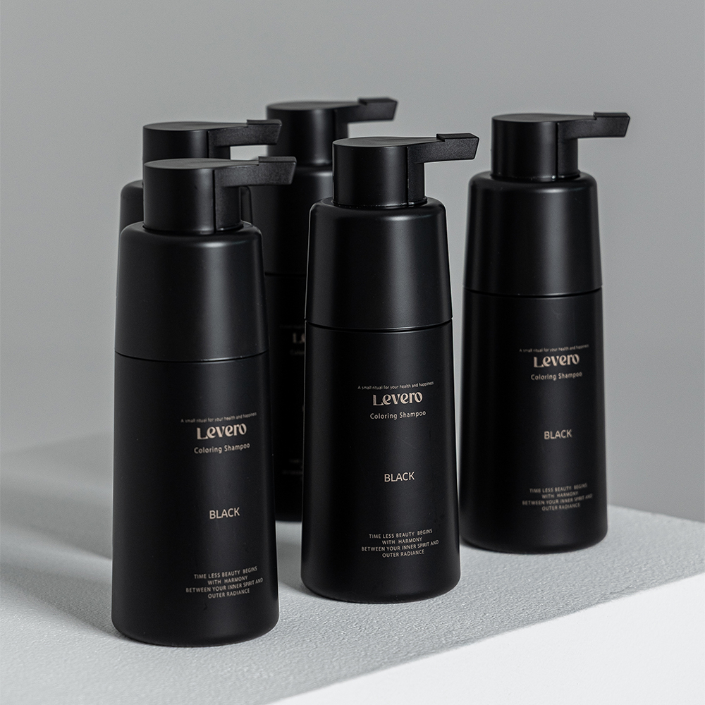 르베로 맥주효모 새치커버 염색 샴푸 블랙, 300ml, 3개 이미지 4