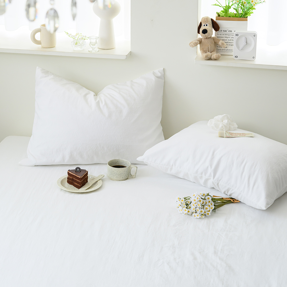 국산 침대 커버 호텔 홑겹 매트리스 매트 시트 민트, Q(퀸)