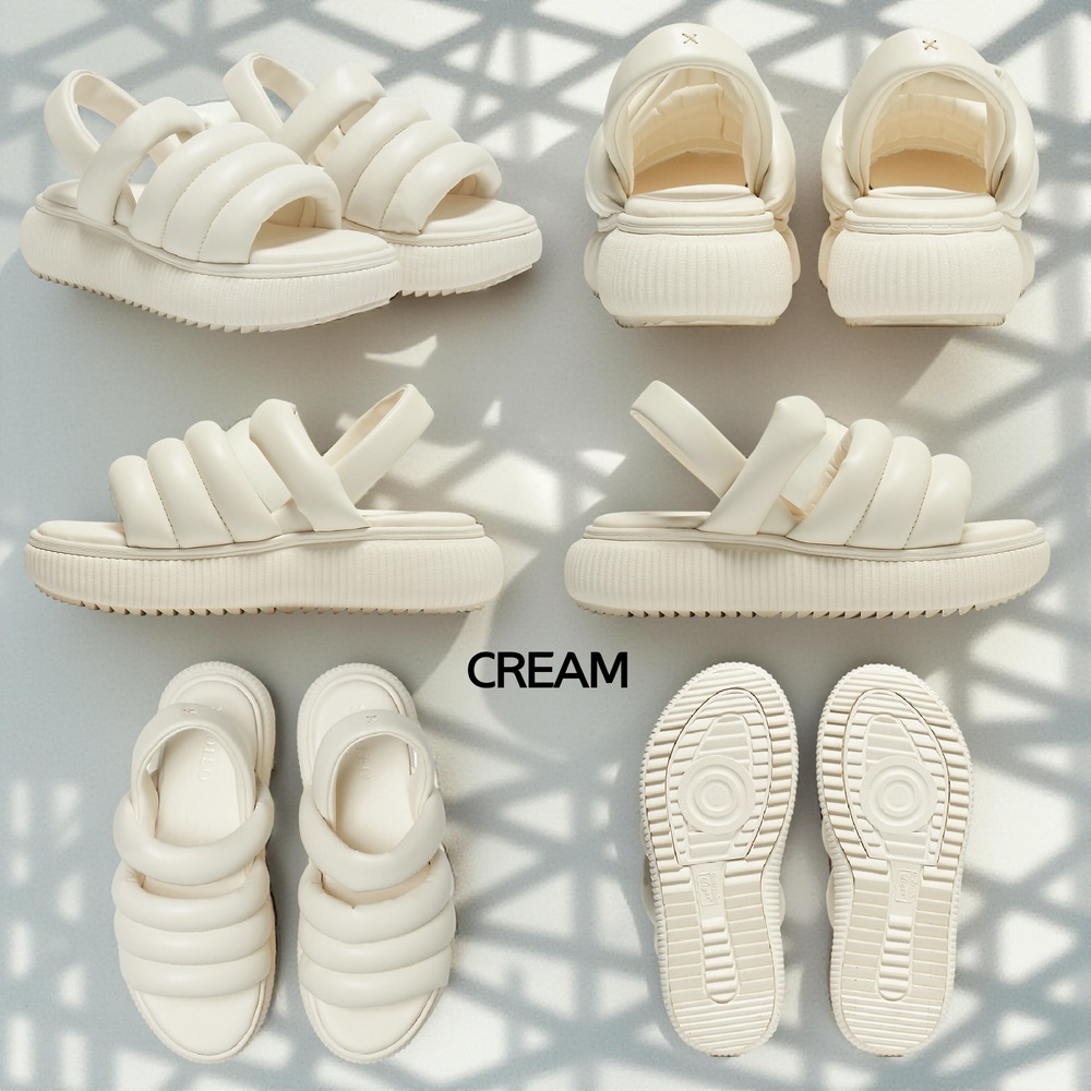 오니츠카타이거 오타이거 스트랩 샌들 여성 1182A623 CREAM 250 - 상세 이미지 2