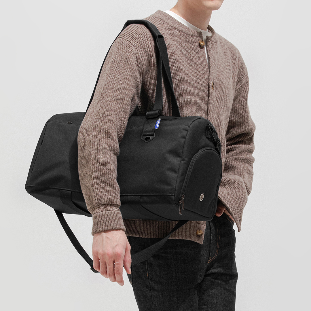 퀄팩 어센틱 트래블백 QB08 / 여행가방 더플백 신발수납 보스턴백