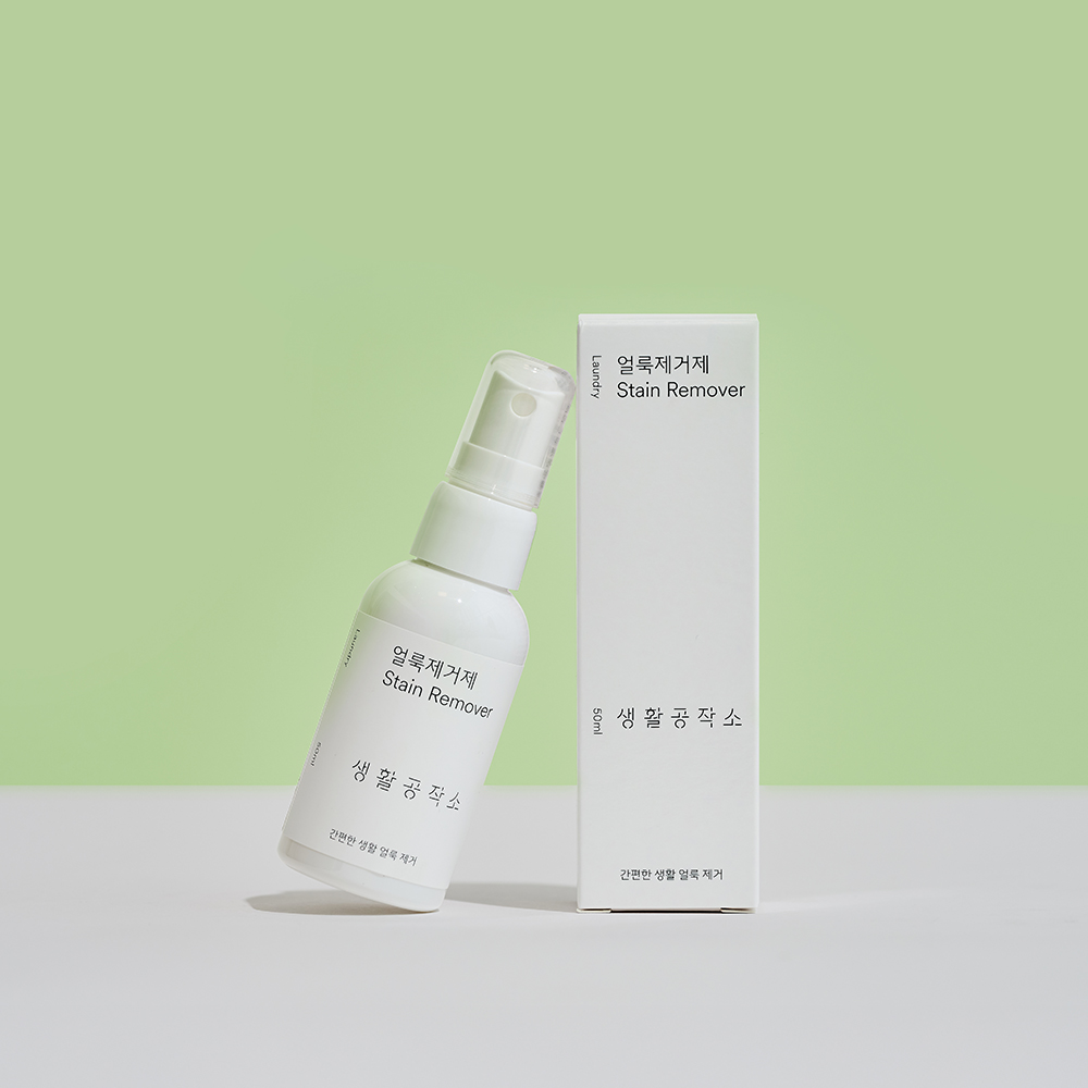 생활공작소 흰옷얼룩제거제 지우개 휴대용얼룩제거제 스프레이 2개