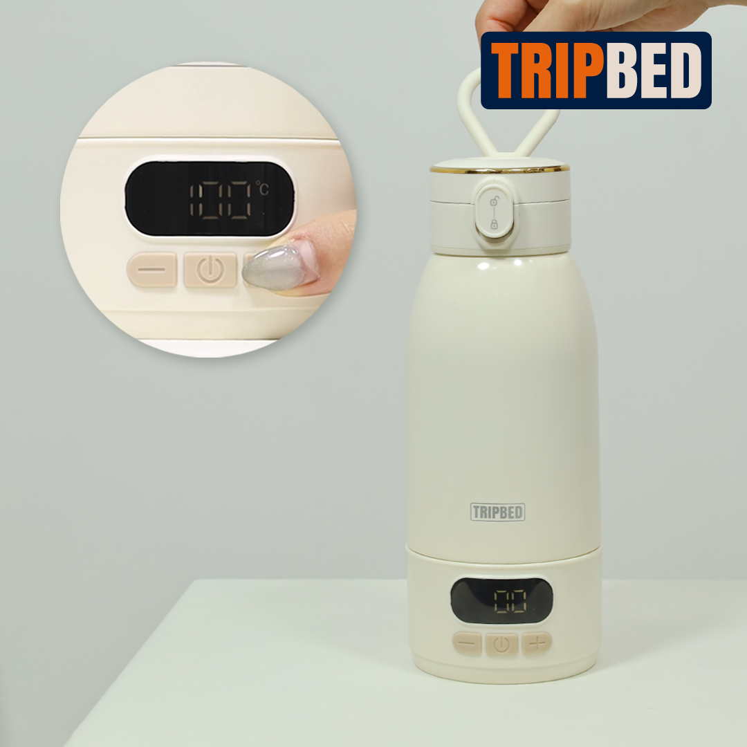 트립베드 100도 무선가열텀블러 캠핑 충전식 풀세트