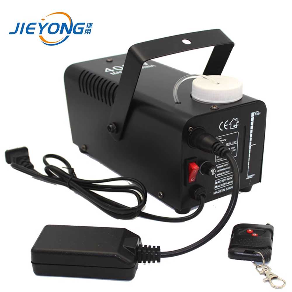 스모그 머신 원격 연기 분무 무대 촬영 도구 제조 기계 400W 이미지 6
