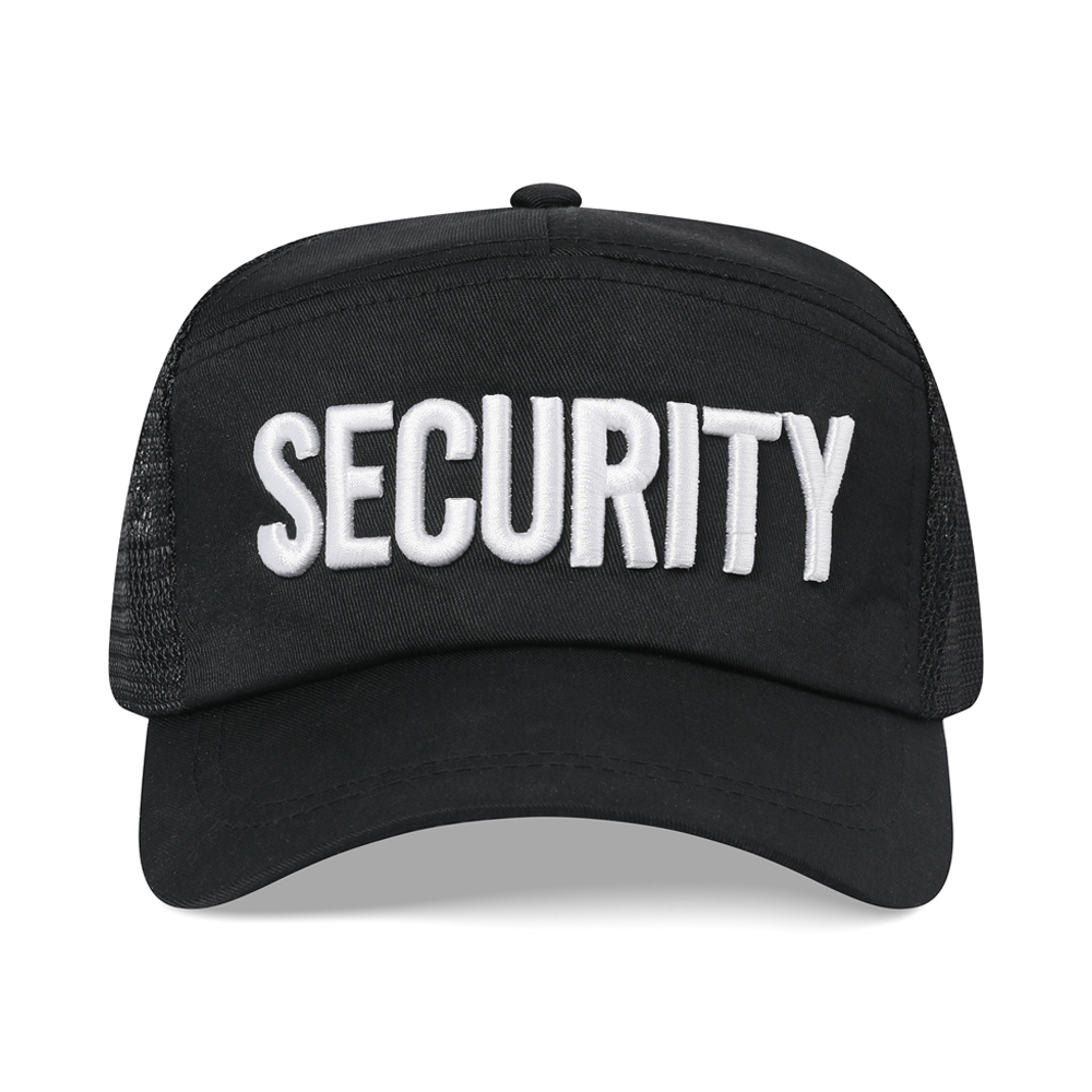 경비원 모자 SECURITY 보안 경비실 메쉬 단체 소량 - 상세 이미지 2