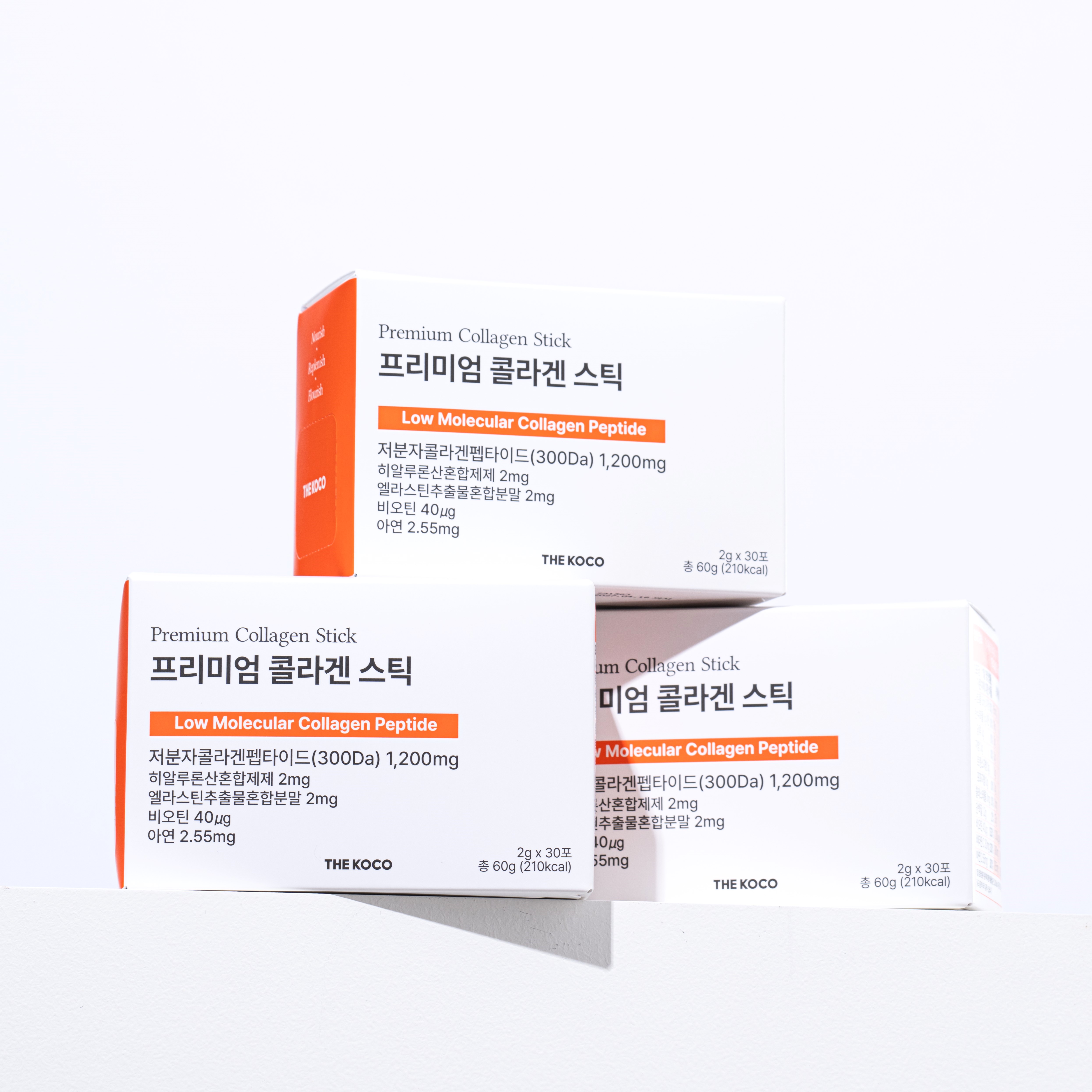 더코코 비오틴 콜라겐 펩타이드 스틱 파우더 2g 30포, 3개 - 상세 이미지 2