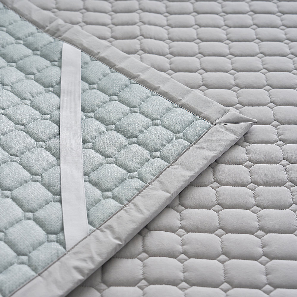 쿠에뜨 호텔식 하이엔드 고밀도 논슬립 고정밴드 심플 SS 침대패드