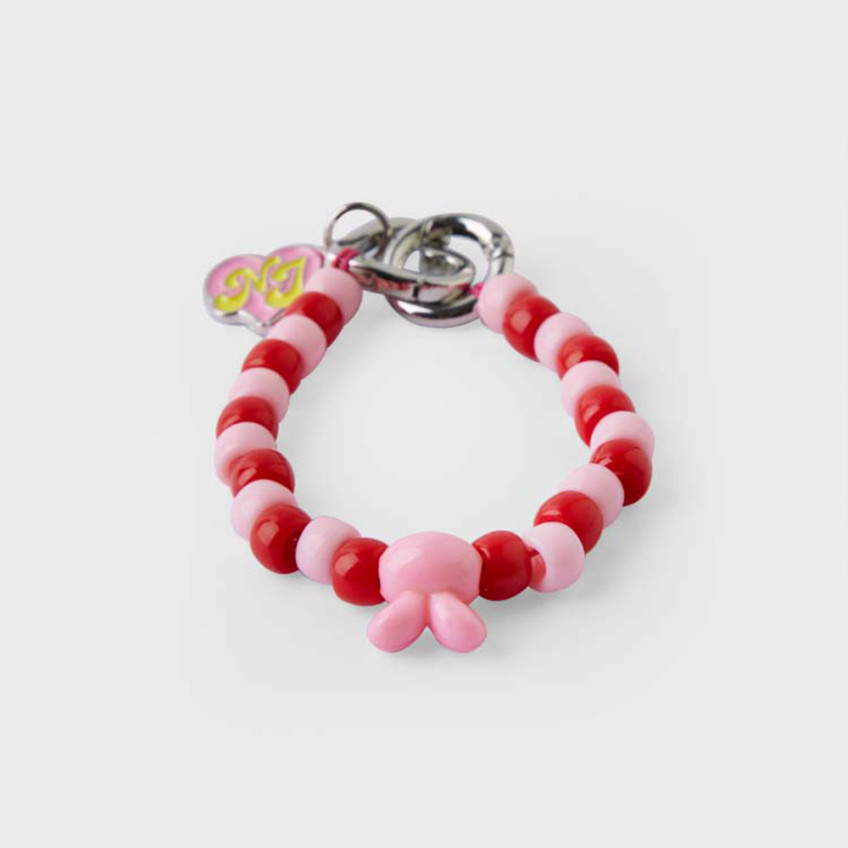 NewJeans Get Up Keyring — Red