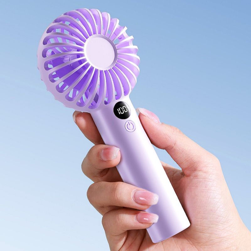 각인 인쇄 C타입 핸디 쏘쿨 손선풍기 파스텔 - 상품 이미지