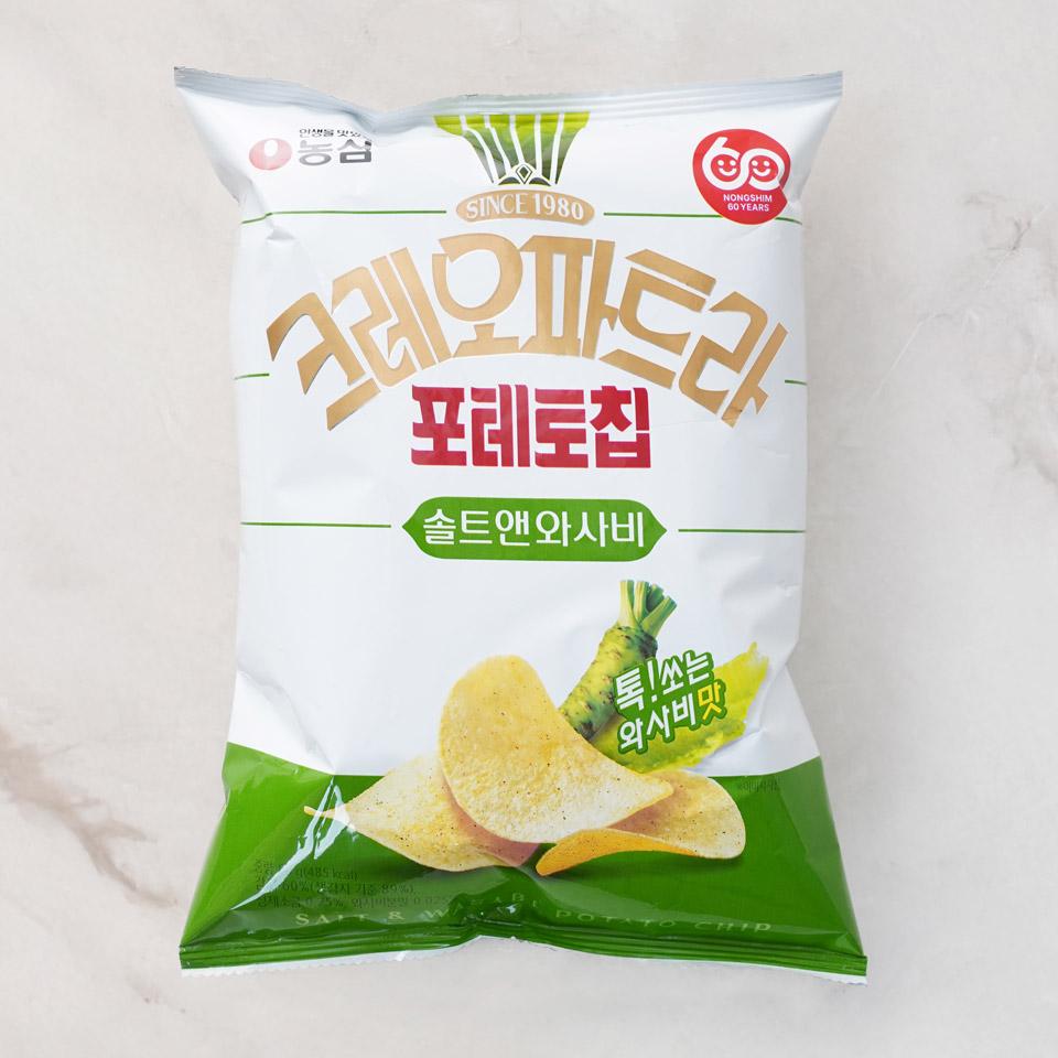 메가마트 농심 크레오파트라 솔트앤와사비 86g - 상품 이미지