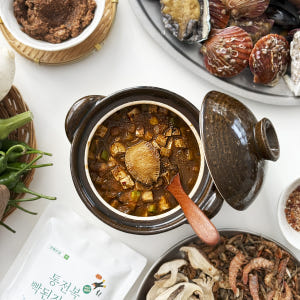 전복온담 통전복 해물 빡된장찌개 맛있게 먹은 솔직 후기 - 상품 이미지 1