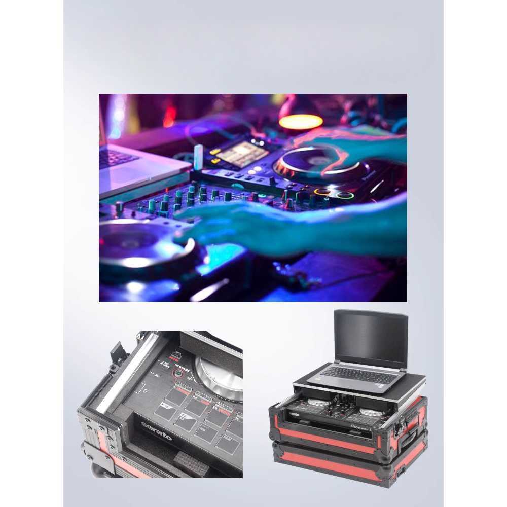휴대용 믹서 케이스 디제잉 DJ 장비 항공 트렁크 XDJ-RR 에어박스 풀로드 - 상세 이미지 3