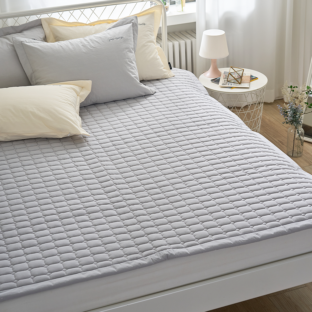 쿠에뜨 호텔식 하이엔드 고밀도 논슬립 고정밴드 심플 SS 침대패드