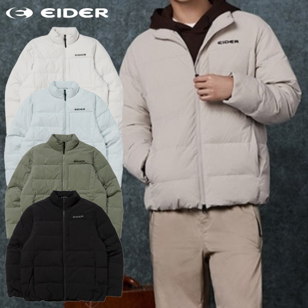 아이더 남성 경량 패딩 구스 슬림 자켓 겨울용 보온 아웃도어