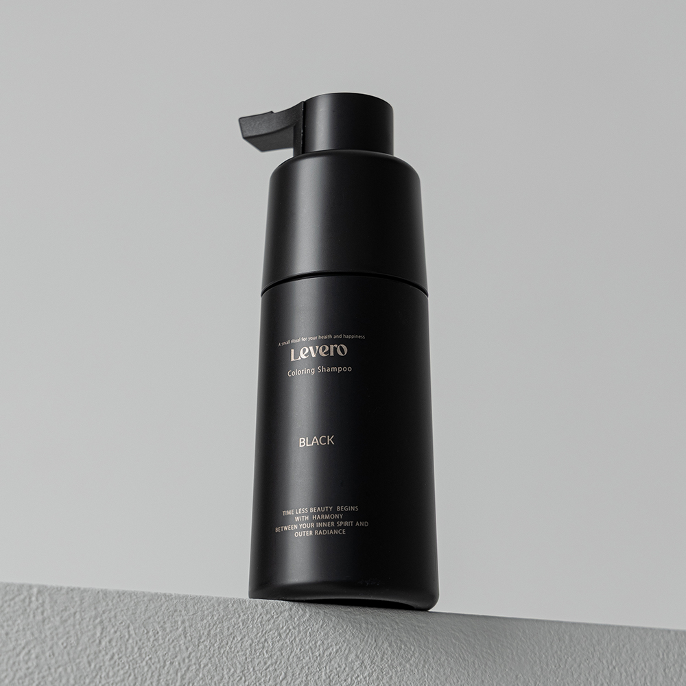 르베로 맥주효모 새치커버 염색 샴푸 블랙, 300ml, 3개 이미지 3