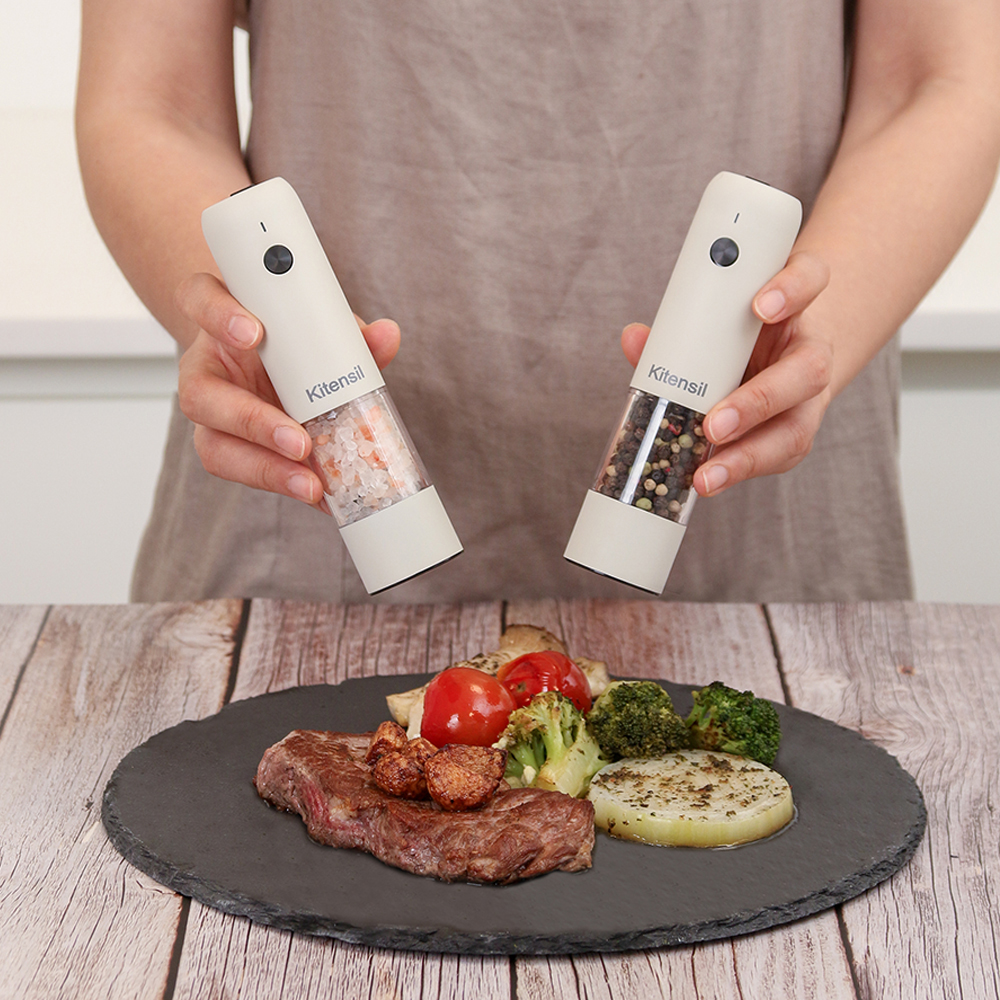 충전식 전동그라인더 참깨갈이 소금 통후추 그라인더