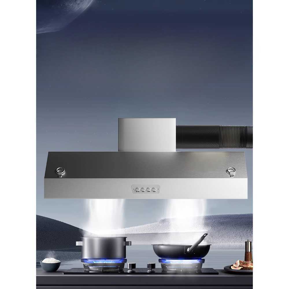 업소용 주방 후드 식당 환풍기 조리실 배기 덕트형 120x60cm 싱글팬 680W - 상세 이미지 2