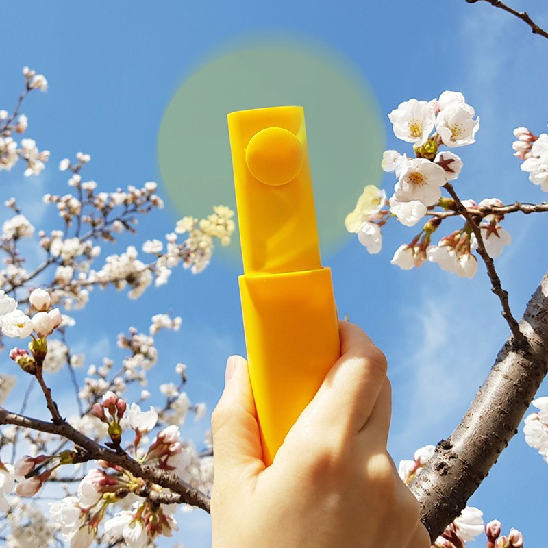 각인 인쇄 3in1 핸디형 선풍기 무드등 보조배터리 - 상품 이미지