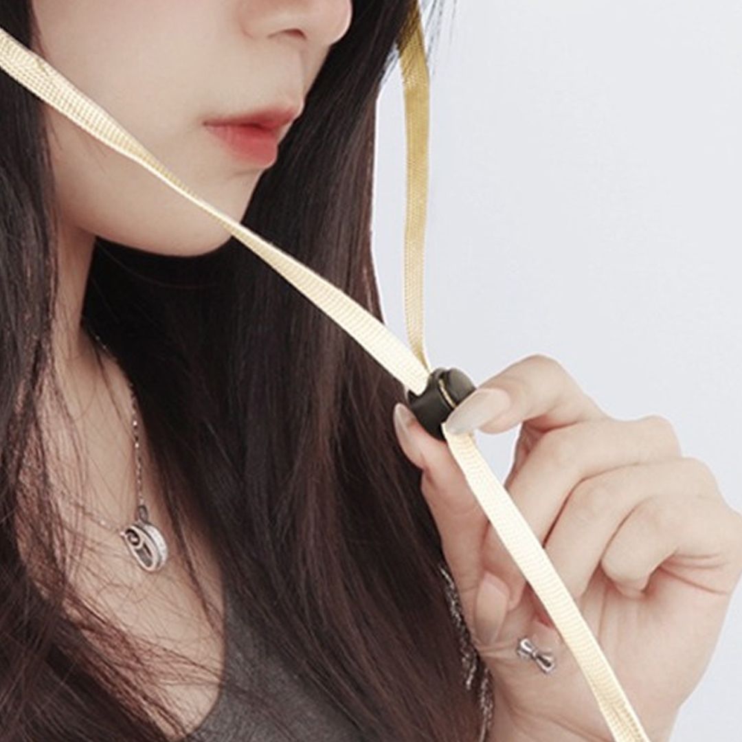 모자끈 스트랩 길이조절 스토퍼 모자 턱끈 돼지코 줄 조절 방풍 스트링 클립 집게형 후크형 - 상세 이미지 4