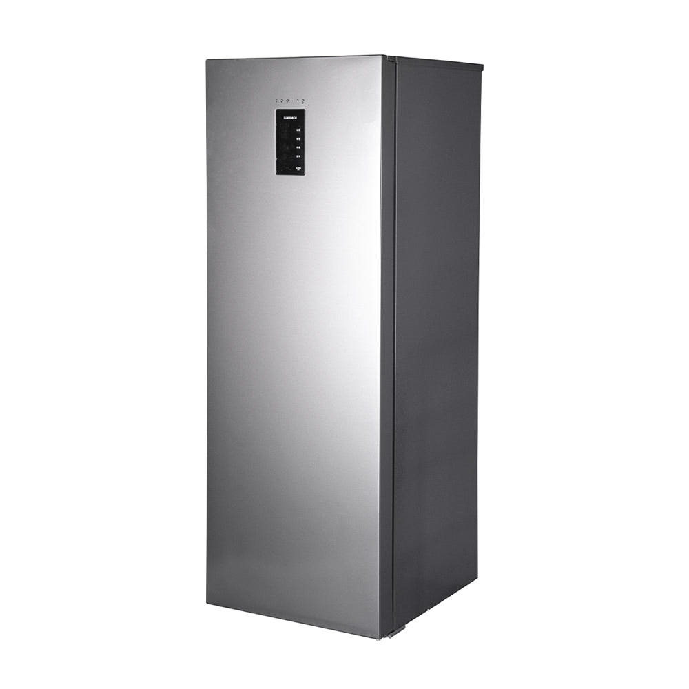 쿠잉 스탠드형 김치냉장고 다크실버
