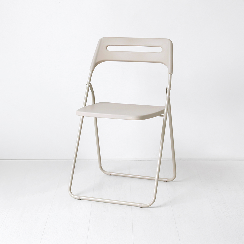 LOCCO 접이식의자 솔리드베이지 0476.7833