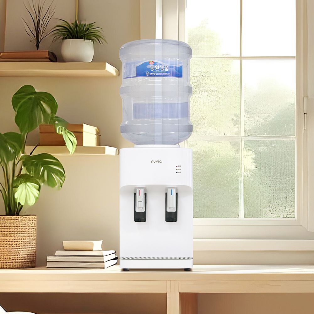 미니냉온수기 누비아 NWD-CP522T 물통 생수통 소형 사무실 탕비실 제품 이미지