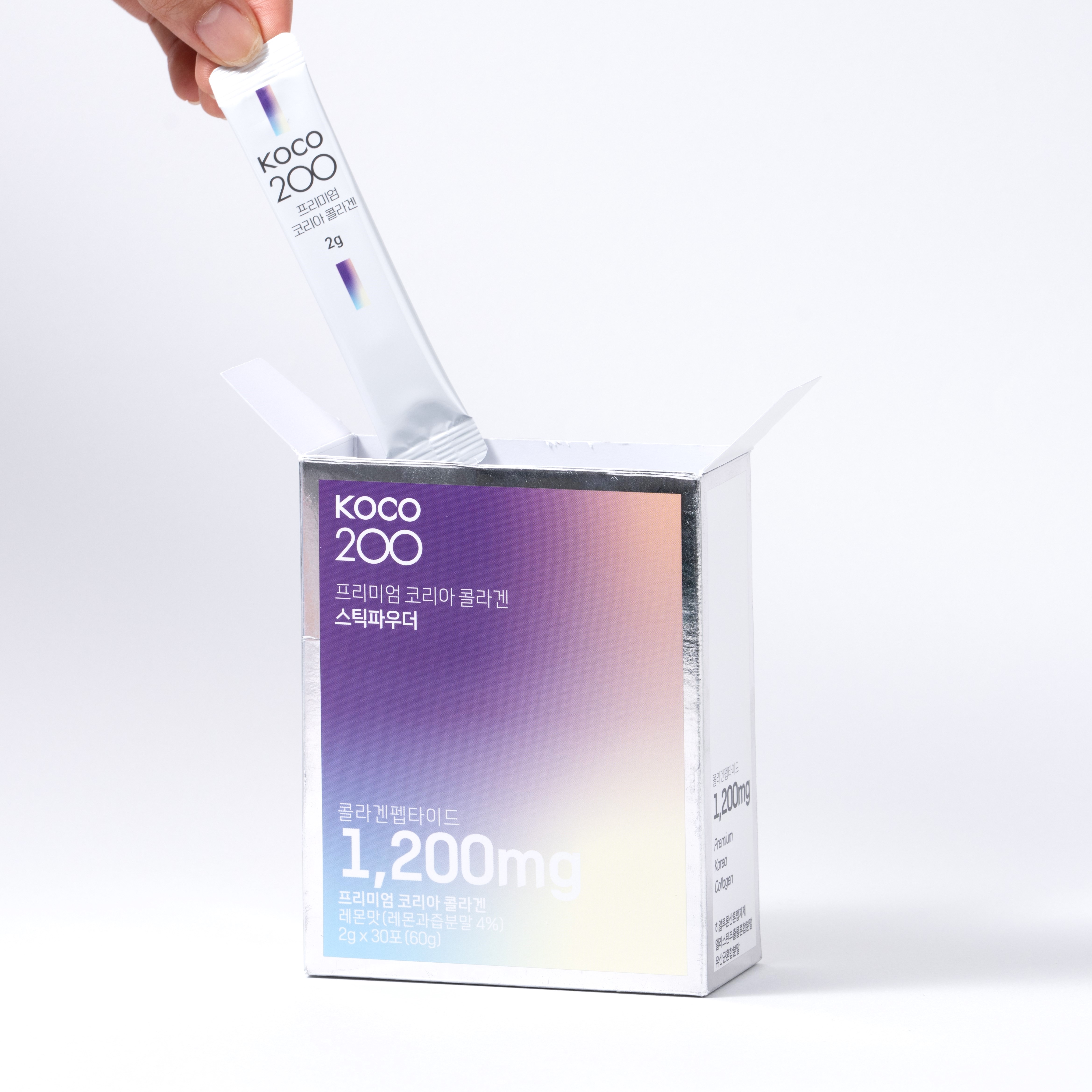 [300달톤] 더코코 저분자 콜라겐 스틱파우더 2g 30포, 1개 - 상세 이미지 3