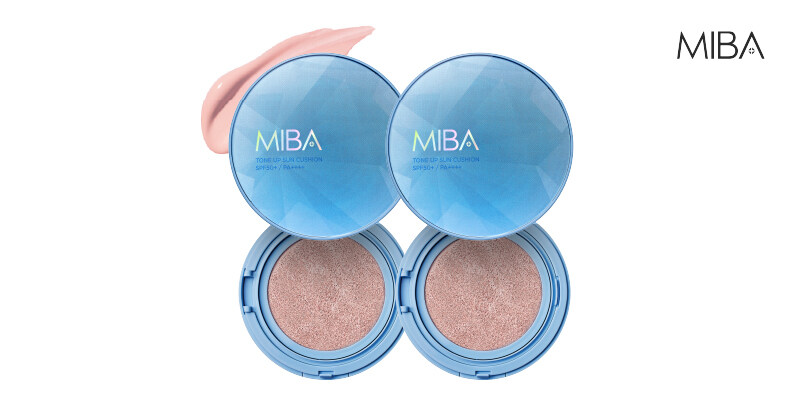 미바 이온칼슘 칼라민 톤업 선 쿠션( 본품2개+리필2개)