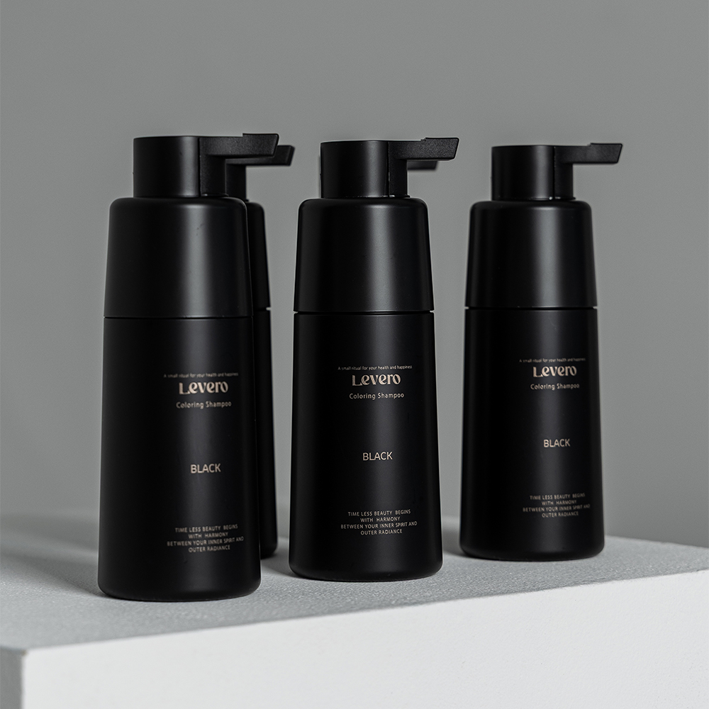 르베로 맥주효모 새치커버 염색샴푸 블랙, 300ml, 2개 이미지 4