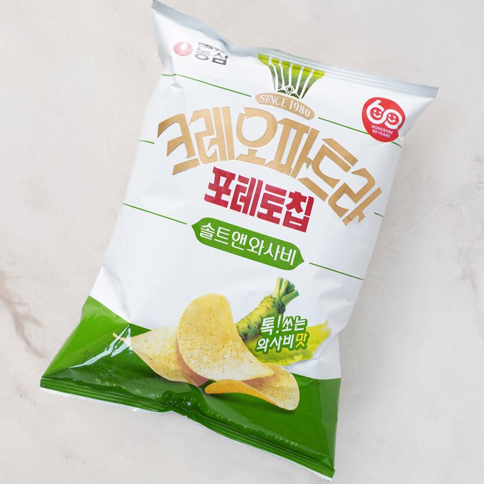 메가마트 농심 크레오파트라 솔트앤와사비 86g - 상세 이미지 2