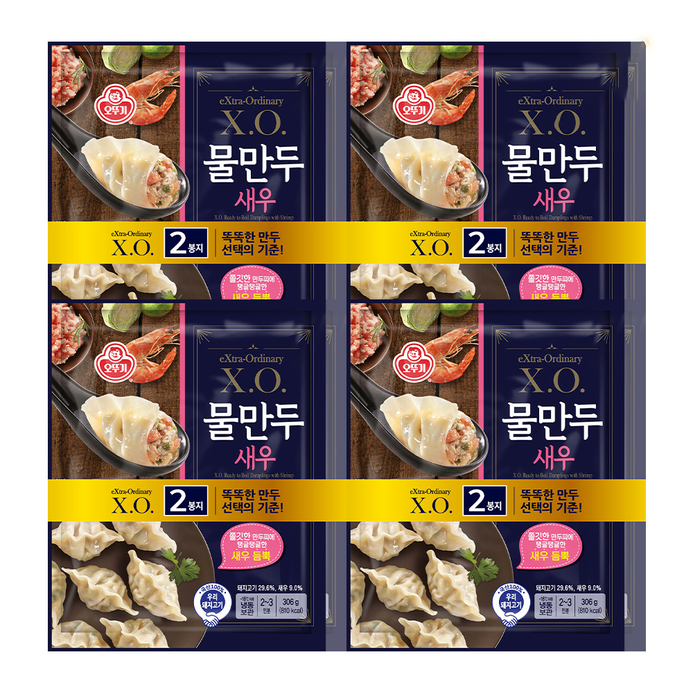 오뚜기 XO 물만두새우, 306g, 8개 - 상품 이미지