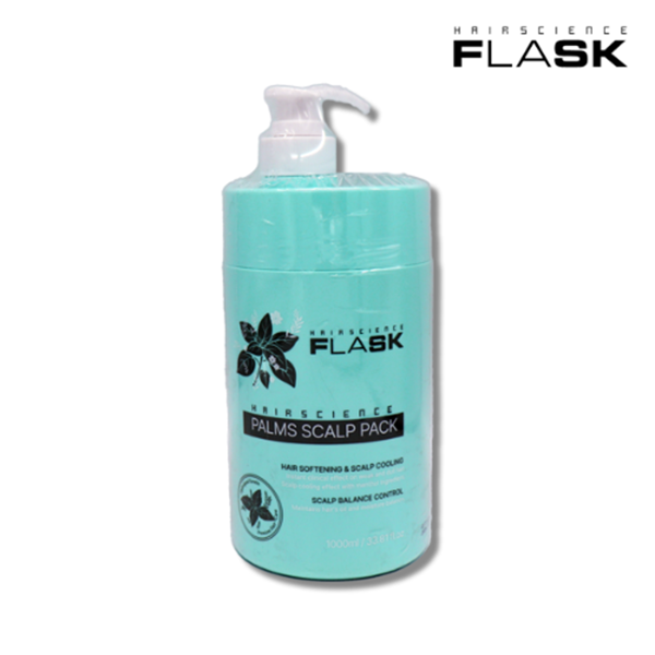 플라스크 팜스 스칼프팩 1000ml 두피 케어 진정 스캘프 헤어팩 - 메인 이미지