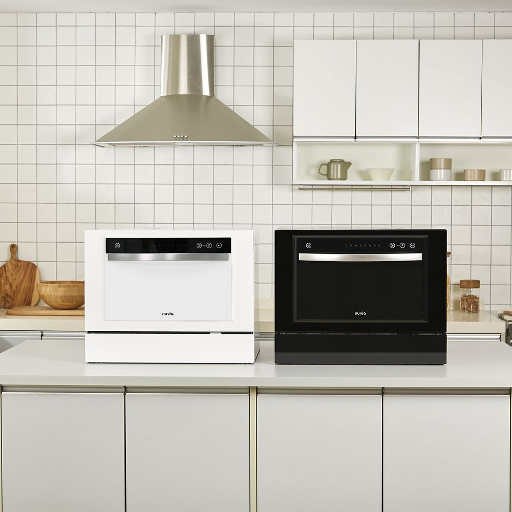 누비아 자동문열림 6인용 식기세척기 NDW-NI6WB 무설치 제품 이미지