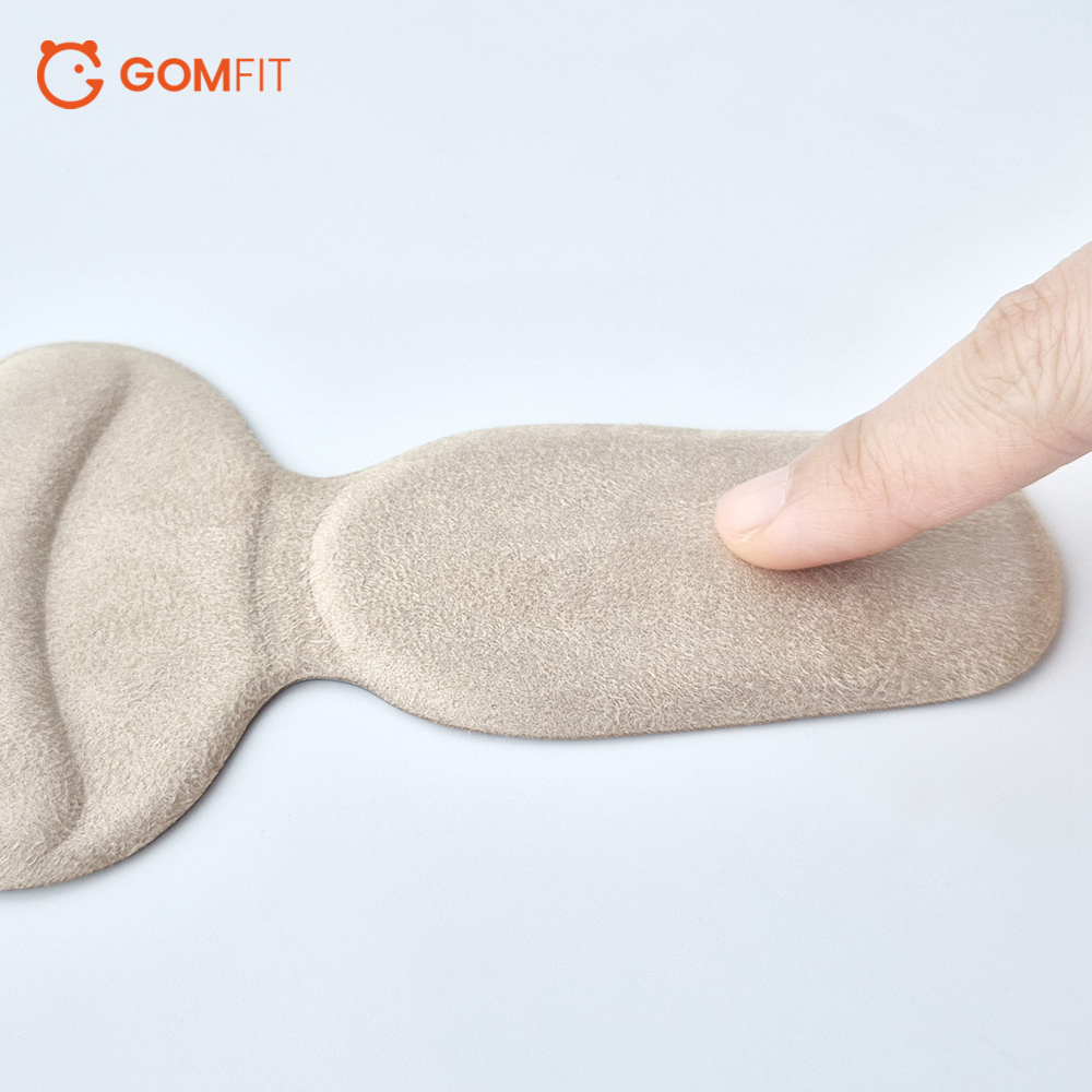 곰피트 발뒤꿈치 쿠션 까짐 방지 동시 보호 충격흡수 패드 스웨이드 남녀공용 - 상세 이미지 5