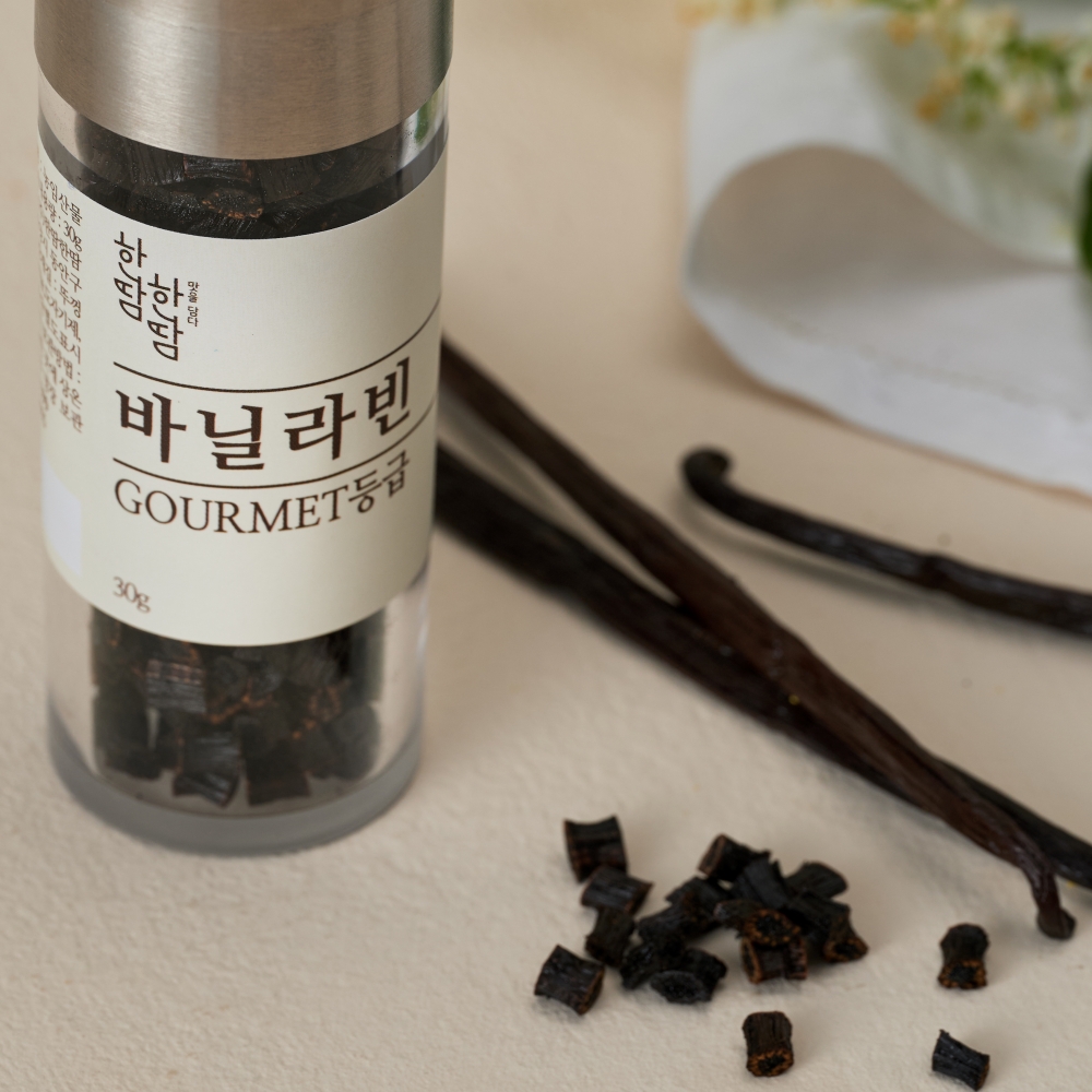 한땀한땀 갈아쓰는 프리미엄 바닐라빈 마다가스카르 gourmet 최상급 - 상세 이미지 2