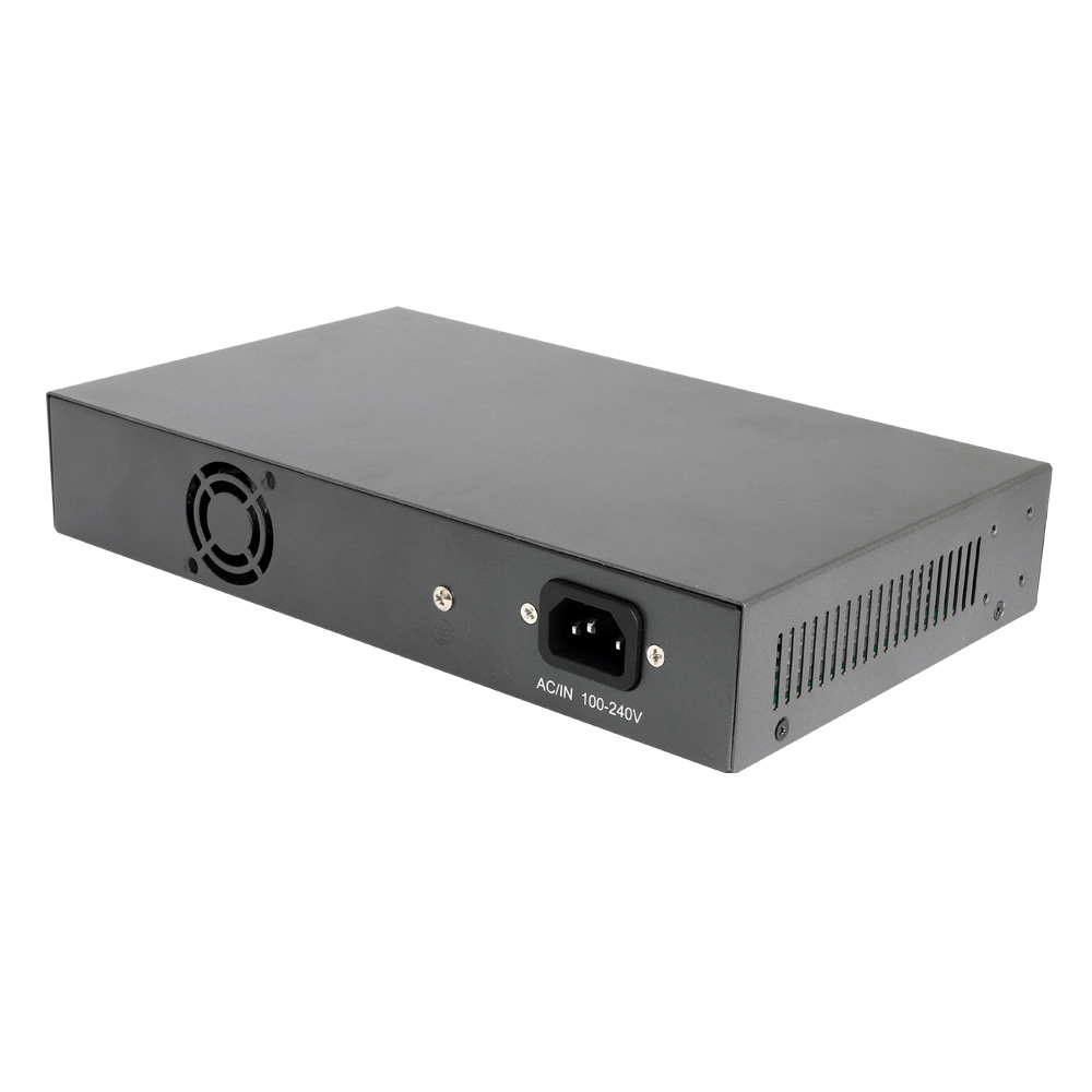 넥시 8+1+1SFP 포트 PoE 스위치 100Mbps AC 전원 데이터 150W 19인치 이미지 8