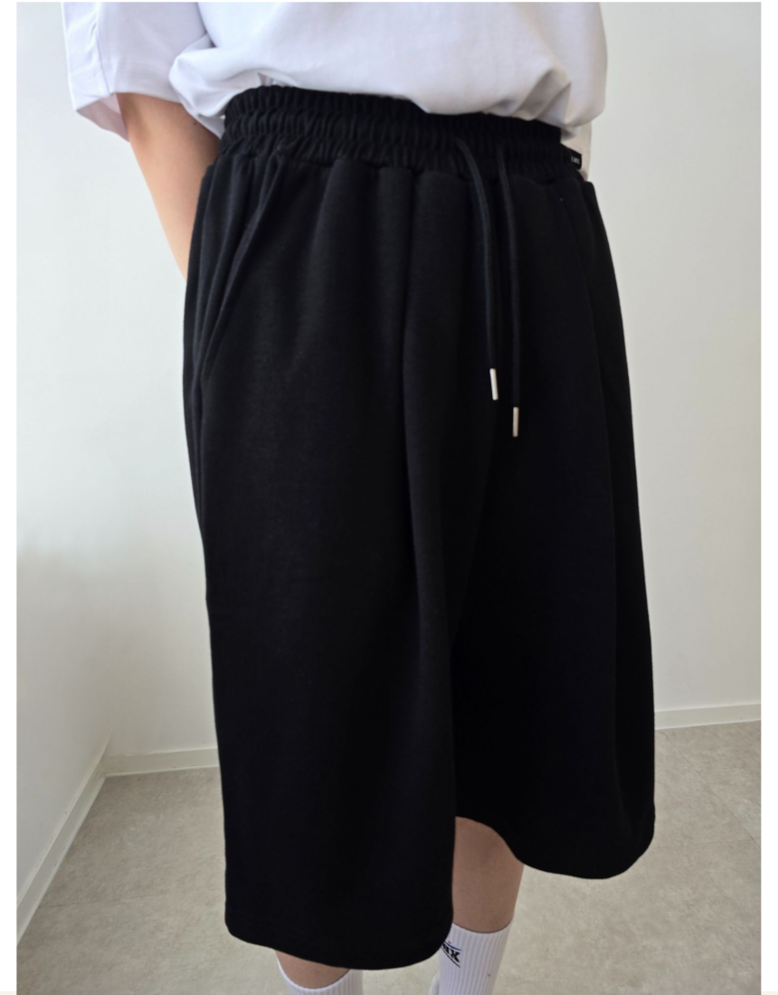 와이드 핀턱버뮤다팬츠 카고버뮤다팬츠 - 상세 이미지 5