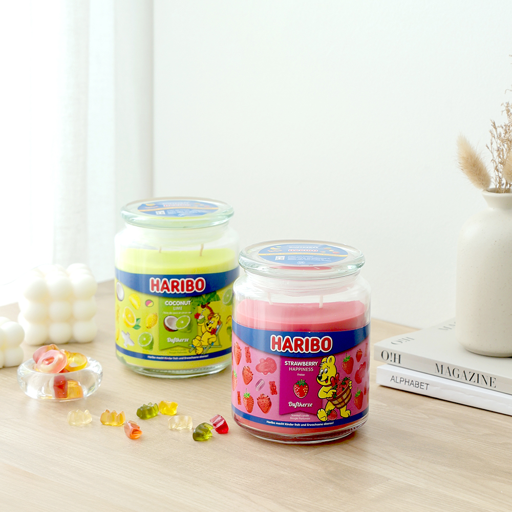 하리보캔들 라지자 2종 향초 선물세트 베스트향A+쇼핑백