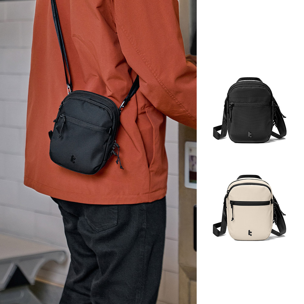 탐탁 T37 에비에이터 RFID차단 여행용 도난방지 크로스백 가방