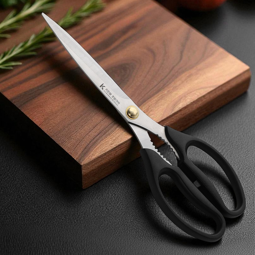 키친왕 업소용 주방가위 KW-S02 식당 김치 고기집 고기 삼겹살 가위 25.5cm, 10개 이미지 8