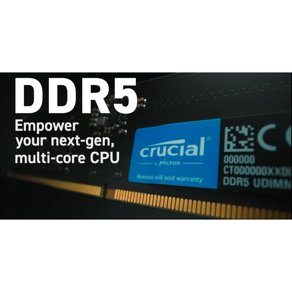마이크론 크루셜 Crucial DDR5-5600 CL46 64GB CT64G56C46U5 - 상세 이미지 3
