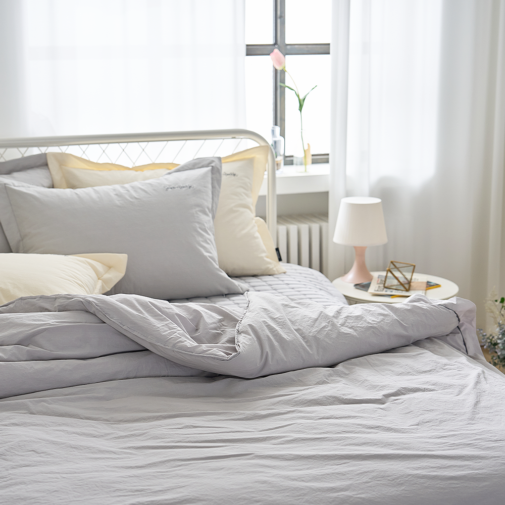 쿠에뜨 호텔이불 하이엔드 고밀도 순면침구 심플 신혼침구