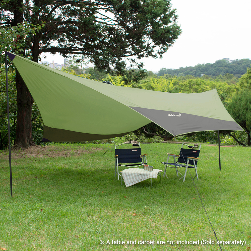 아이두젠 헥사타프 캠핑 그늘막타프 올리브그린