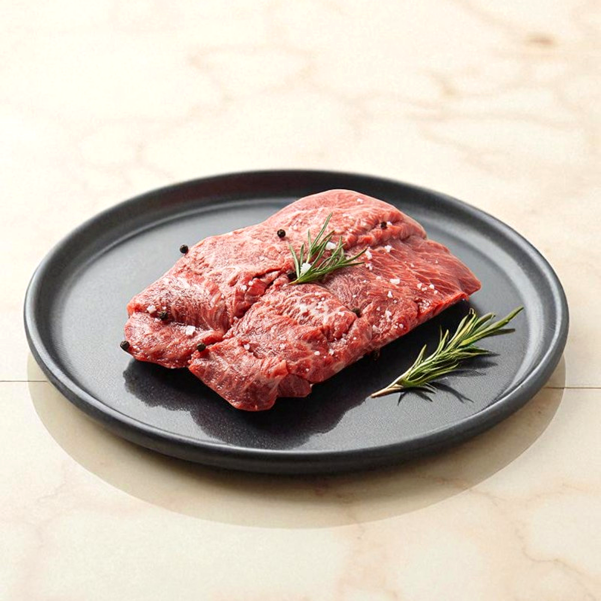 한우 1++ 로스안심 200g 구이용 소고기 정육