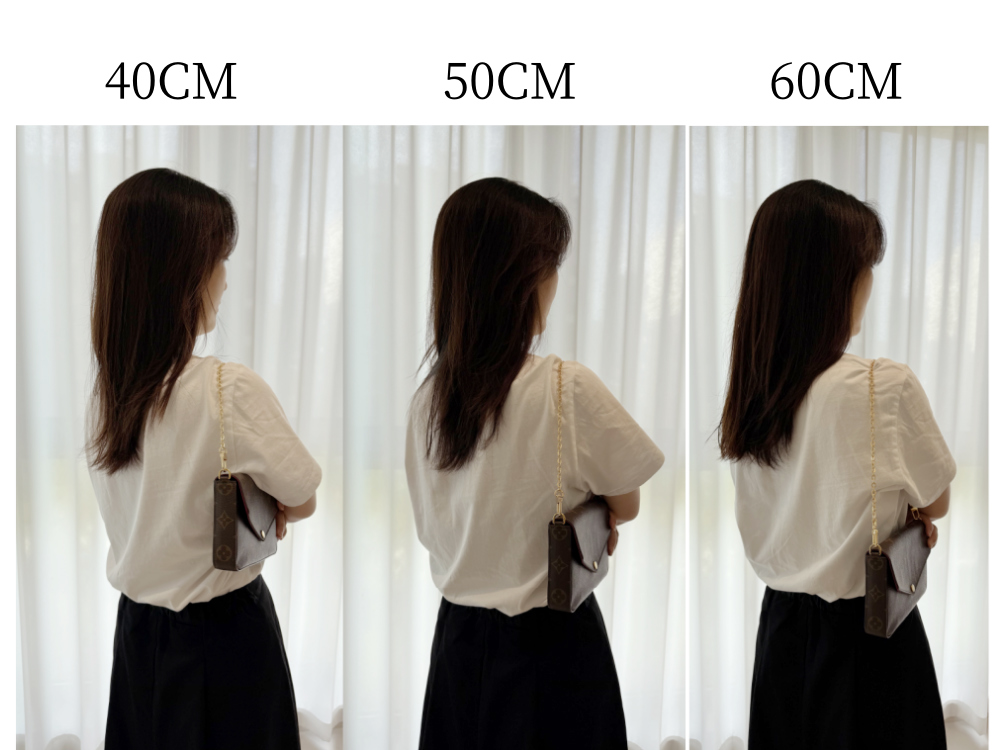 미두 루이비통 호환 체인 스트랩 포쉐트펠리시 키리가미 체인 토일렛 토일레트리 체인 명품 가방끈 카드지갑 장지갑 체인 스트랩 - 상세 이미지 4